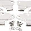 Load image into Gallery viewer, Kentrol 07-18 Jeep Wrangler JK Body Door Hinge Set 4 Pieces 2 Door - Polished Silver