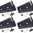 Load image into Gallery viewer, Kentrol 07-18 Jeep Wrangler JK Door Hinge Set 4 Pieces 2 Door - Textured Black