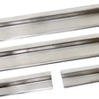 Load image into Gallery viewer, Kentrol 07-18 Jeep Wrangler JK Entry Guards 4 Pieces 4 Door - Polished Silver