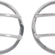 Load image into Gallery viewer, Kentrol 07-18 Jeep Wrangler JK Fog Light Cover Pair - Polished Silver