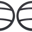 Load image into Gallery viewer, Kentrol 07-18 Jeep Wrangler JK Front Marker Covers Pair - Textured Black