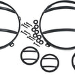 Load image into Gallery viewer, Kentrol 07-18 Jeep Wrangler JK Headlight/Marker Cover Set 6 Pieces - Powdercoat Black