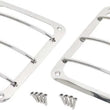 Load image into Gallery viewer, Kentrol 07-18 Jeep Wrangler JK Taillight Guard Pair - Polished Silver
