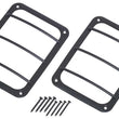 Load image into Gallery viewer, Kentrol 07-18 Jeep Wrangler JK Taillight Guard Pair - Textured Black