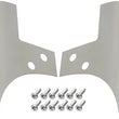 Load image into Gallery viewer, Kentrol 07-18 Jeep Wrangler JK Windshield Support Overlays Pair - Polished Silver