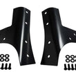 Load image into Gallery viewer, Kentrol 07-18 Jeep Wrangler JK Windshield Supports Pair - Powdercoat Black