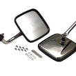 Load image into Gallery viewer, Kentrol 55-86 Jeep CJ Mirror Kit Pair - Polished Silver