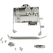 Load image into Gallery viewer, Kentrol 76-86 Jeep CJ Battery Tray with support arm - Polished Silver