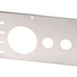 Load image into Gallery viewer, Kentrol 76-86 Jeep CJ Dash Panel Without Radio Opening Brushed Silver
