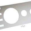 Load image into Gallery viewer, Kentrol 76-86 Jeep CJ Gauge Cover Without Radio Opening - Polished Silver