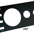 Load image into Gallery viewer, Kentrol 76-86 Jeep CJ Gauge Cover Without Radio Opening - Powdercoat Black