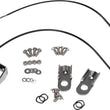Load image into Gallery viewer, Kentrol 76-86 Jeep CJ Tailgate Pivot Latch Assembly Fiberglass Body CJ - Polished Silver
