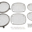 Load image into Gallery viewer, Kentrol 76-86 Jeep Wire Mesh Guard Set 6 Pieces CJ - Polished Silver