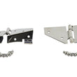Load image into Gallery viewer, Kentrol 76-95 Jeep CJ/Wrangler YJ Windshield Hinge No Mirror Holes Pair - Polished Silver