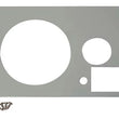 Load image into Gallery viewer, Kentrol 77-86 Jeep CJ Gauge Cover - Polished Silver