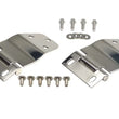 Load image into Gallery viewer, Kentrol 77-86 Jeep CJ7 Liftgate Hinge Pair - Polished Silver