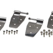 Load image into Gallery viewer, Kentrol 87-95 Jeep Wrangler YJ Door Hinge Set 4 Pieces - Polished Silver