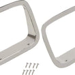 Load image into Gallery viewer, Kentrol 87-95 Jeep Wrangler YJ Headlight Bezels Pair - Polished Silver