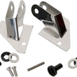 Load image into Gallery viewer, Kentrol 87-95 Jeep Wrangler YJ Mirror Relocation Bracket Pair - Polished Silver