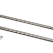 Load image into Gallery viewer, Kentrol 87-95 Jeep Wrangler YJ Rocker Guards Pair - Polished Silver