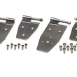 Load image into Gallery viewer, Kentrol 94-95 Jeep Wrangler YJ Hardtop Door Hinge Set 4 Pieces - Polished Silver