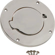 Load image into Gallery viewer, Kentrol 97-06 Jeep Wrangler TJ Billet Style Gas Hatch - Polished Silver