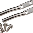 Load image into Gallery viewer, Kentrol 97-06 Jeep Wrangler TJ Door Strap Pins Pair - Polished Silver