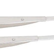 Load image into Gallery viewer, Kentrol 97-06 Jeep Wrangler TJ Windshield Wiper Arms Pair - Polished Silver