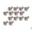Load image into Gallery viewer, Kentrol 97-06 Jeep Wrangler Windshield Bolts 14 Pack Stainless