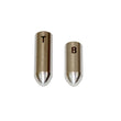 Load image into Gallery viewer, Kentrol 97-18 Jeep Wrangler TJ/JK Door Alignment Pins - Polished Silver