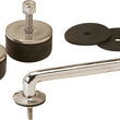 Load image into Gallery viewer, Kentrol 97-18 Jeep Wrangler TJ/JK Windshield Tie Down Kit - Polished Silver