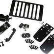 Load image into Gallery viewer, Kentrol 98-06 Jeep Wrangler TJ Hood Kit - Powdercoat Black