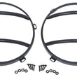 Load image into Gallery viewer, Kentrol 07-18 Jeep Wrangler JK Euro Headlight Guards Pair - Textured Black