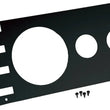 Load image into Gallery viewer, Kentrol 76-86 Jeep CJ Gauge Cover Without Radio Opening - Powdercoat Black