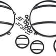 Load image into Gallery viewer, Kentrol 07-18 Jeep Wrangler JK Headlight/Marker Cover Set 6 Pieces - Powdercoat Black