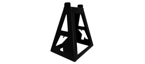Kevko Racing Oil Pans and Components 15in Tall Stackable Jack Stand-Black K8001-B