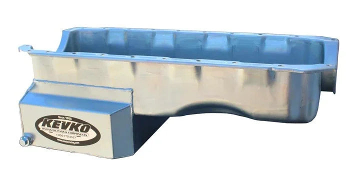Kevko Racing Oil Pans and Components BBC Street/Strip Oil Pan 7-Quart Gen-4 1071S-4