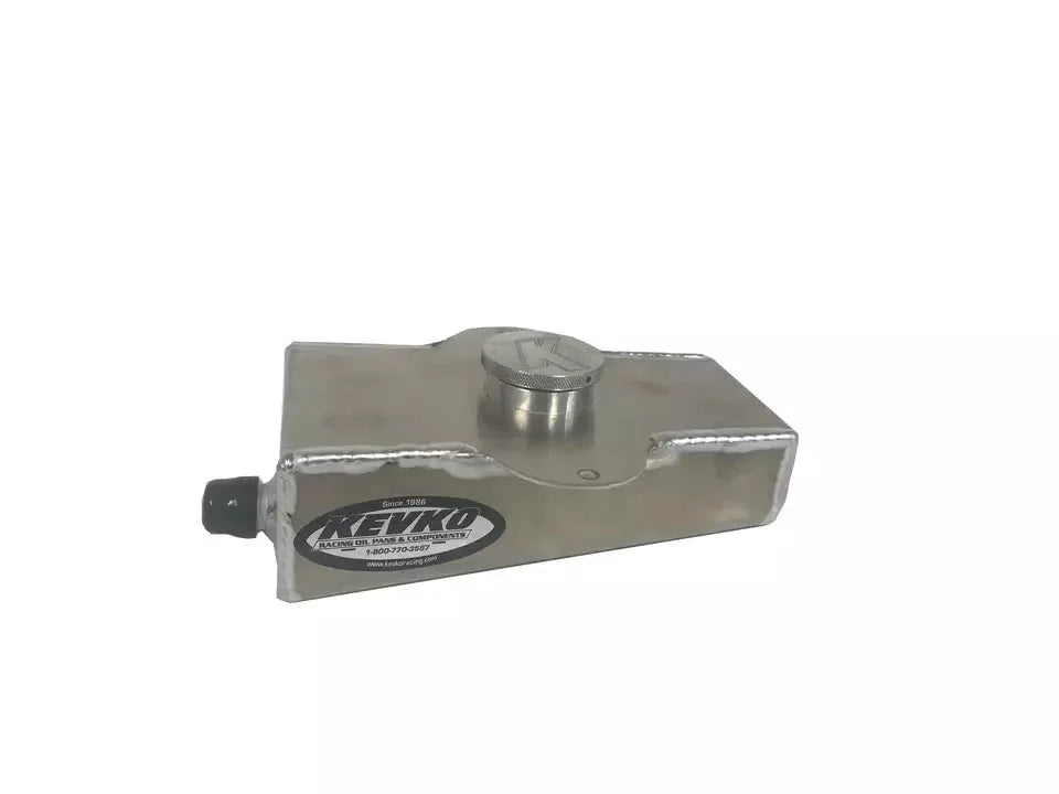Kevko Racing Oil Pans and Components Rear Diff Fill Tank 10an w/Vented Cap KR9090-10V