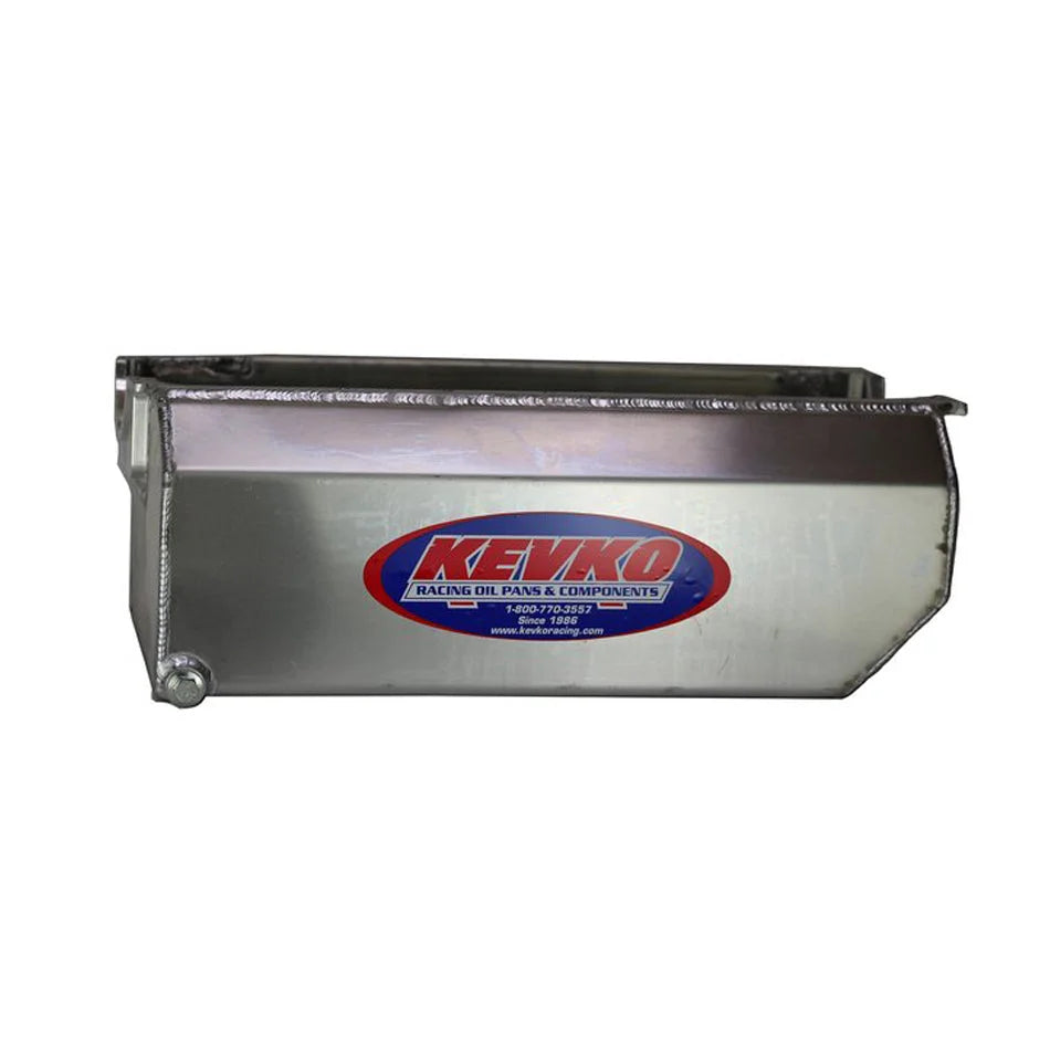 Kevko Racing Oil Pans and Components SBC Oil Pan - 10qt Box Style Alumuniun.  57-85 1097A