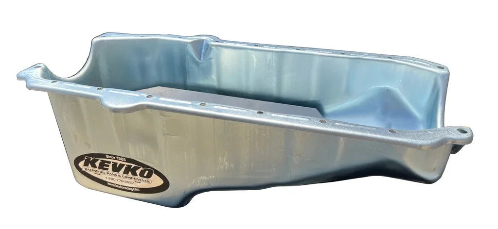 Kevko Racing Oil Pans and Components SBC Race Oil Pan Stock Appearing 2001W