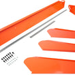 Load image into Gallery viewer, Kevko Racing Oil Pans and Components Wissota Legal 66in Wide Adj. Height Spoiler K9128-O