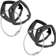 Load image into Gallery viewer, Key Covers - Black - Can-Am Spyder Show Chrome - Main Product View