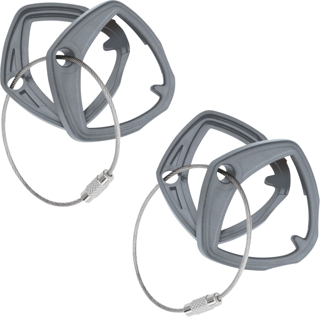Key Covers - Gray - Can-Am - Spider Show Chrome - Main Product View