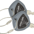 Load image into Gallery viewer, Key Covers - Gray - Can-Am - Spider Show Chrome - Side View