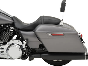 Khrome Werks 2-into-2 Dominator Exhaust System with 4-1/2" Mufflers - Black - FL 200810A - Side View
