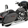 Load image into Gallery viewer, Khrome Werks 2-into-2 Dominator Exhaust System with 4-1/2" Mufflers - Chrome - FL 200400A - Main Product View