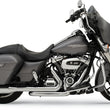 Load image into Gallery viewer, Khrome Werks 2-into-2 Dominator Exhaust System with 4-1/2" Mufflers - Chrome - FL 200400A - Back View
