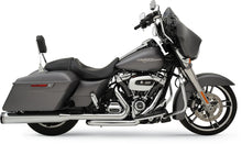 Load image into Gallery viewer, Khrome Werks 2-into-2 Dominator Exhaust System with 4-1/2" Mufflers - Chrome - FL 200400A - Back View