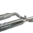 Load image into Gallery viewer, Khrome Werks 2-into-2 Dominator Exhaust System with 4-1/2" Mufflers - Chrome with Race Tip - M8  200120 - Main Product View