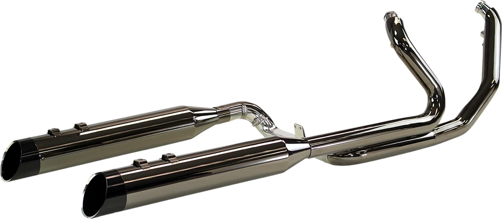 Khrome Werks 2-into-2 Dominator Exhaust System with 4-1/2" Mufflers - Eclipse® - FL 201445 - Main Product View